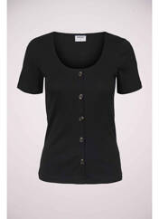 T-shirt noir VERO MODA pour femme seconde vue