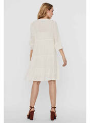 Robe courte beige VERO MODA pour femme seconde vue
