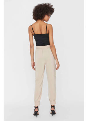 Pantalon cargo beige VERO MODA femme
