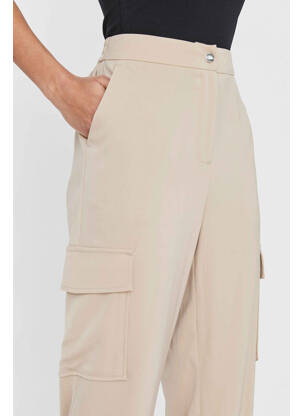 Pantalon cargo beige VERO MODA femme