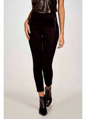 Pantalon slim noir VERO MODA pour femme seconde vue