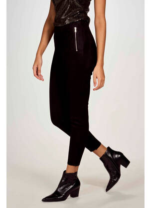 Pantalon slim noir VERO MODA femme