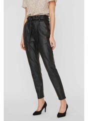 Pantalon slim noir VERO MODA pour femme seconde vue