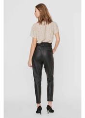 Pantalon slim noir VERO MODA pour femme seconde vue