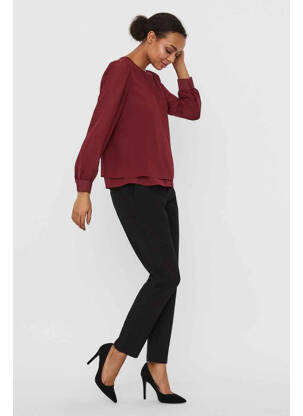 Chemisier rouge VERO MODA femme
