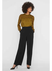 Pantalon flare noir VERO MODA pour femme seconde vue