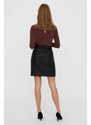 Jupe courte noir VERO MODA femme