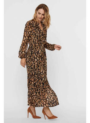 Robe longue noir VERO MODA pour femme