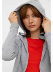 Gilet manches longues gris VERO MODA pour femme seconde vue