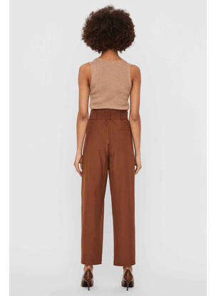 Pantalon flare marron VERO MODA femme