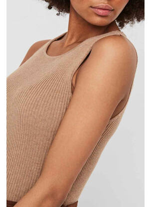 Pantalon flare marron VERO MODA femme