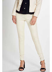 Jeans skinny beige VERO MODA pour femme seconde vue