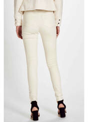 Jeans skinny beige VERO MODA pour femme seconde vue