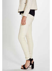 Jeans skinny beige VERO MODA pour femme seconde vue