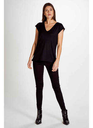 Jeans skinny noir VERO MODA pour femme