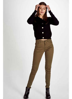 Jeans skinny vert VERO MODA femme
