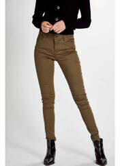 Jeans skinny vert VERO MODA pour femme seconde vue