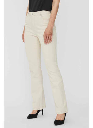 Jean coupe flare blanc VERO MODA femme
