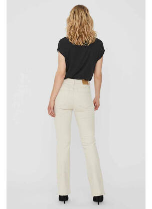 Jean coupe flare blanc VERO MODA femme
