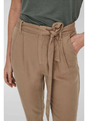 Pantalon slim marron VERO MODA femme