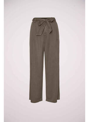 Pantalon droit vert VERO MODA femme
