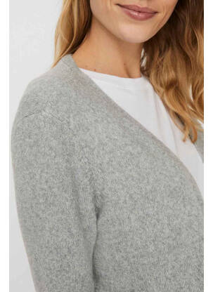 Gilet manches longues gris VERO MODA femme