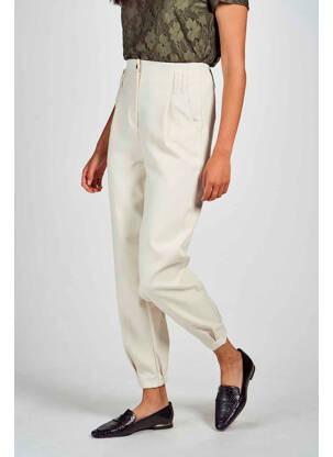 Pantalon 7/8 beige VERO MODA femme