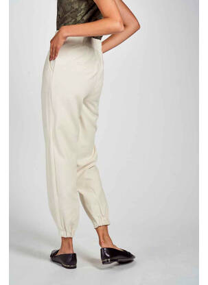 Pantalon 7/8 beige VERO MODA femme