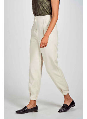Pantalon 7/8 beige VERO MODA femme