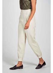 Pantalon 7/8 beige VERO MODA pour femme seconde vue