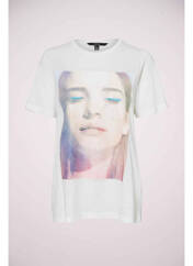 T-shirt blanc VERO MODA pour femme seconde vue