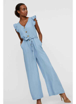 Combi-pantalon bleu VERO MODA femme