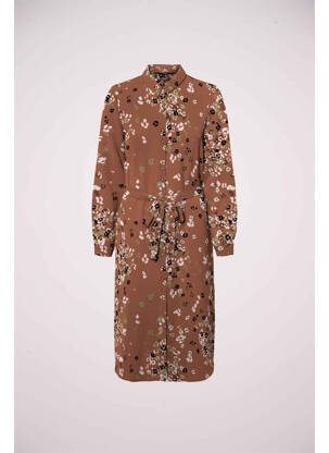 Robe longue marron VERO MODA femme