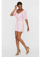 Short rose VERO MODA pour femme seconde vue