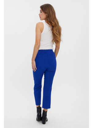 Pantalon chino bleu VERO MODA femme