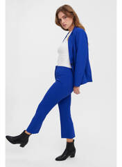 Pantalon chino bleu VERO MODA pour femme seconde vue