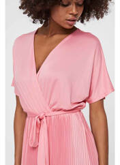 Robe longue rose VERO MODA pour femme seconde vue