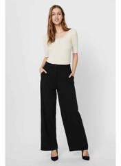 Pantalon large noir VERO MODA pour femme seconde vue