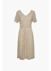 Robe longue beige VERO MODA pour femme seconde vue