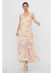 Robe longue beige VERO MODA pour femme seconde vue
