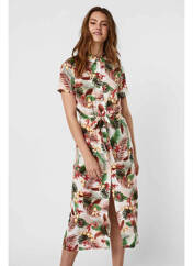 Robe longue beige VERO MODA pour femme seconde vue