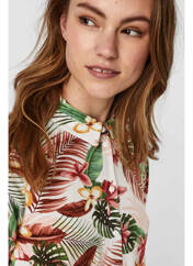 Robe longue beige VERO MODA pour femme seconde vue