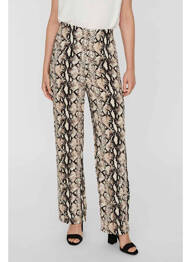 Pantalon droit beige VERO MODA femme