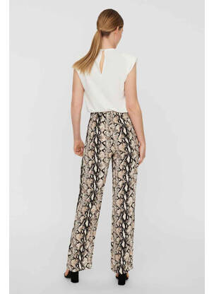 Pantalon droit beige VERO MODA femme
