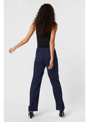 Pantalon droit bleu VERO MODA pour femme seconde vue