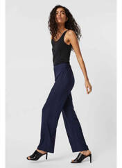 Pantalon droit bleu VERO MODA pour femme seconde vue