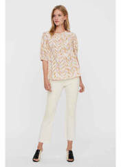 Blouse beige VERO MODA pour femme seconde vue