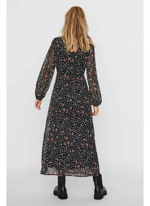 Robe longue noir VERO MODA femme