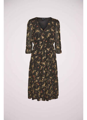 Robe mi-longue noir VERO MODA femme