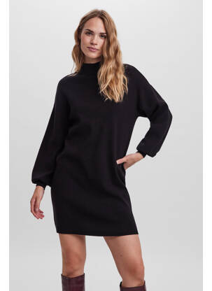 Robe courte noir VERO MODA pour femme